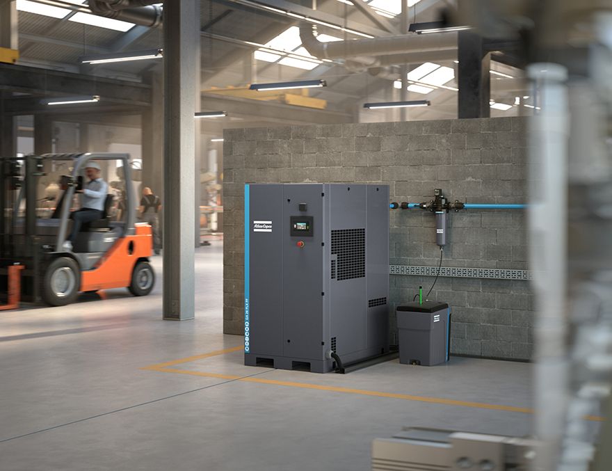 Atlas Copco launches the world’s first dual-speed compressor